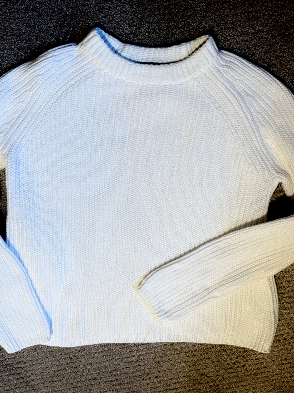 Quince Cotton Crewneck Sweater S
